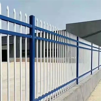 腐敗証拠熱-亜鉛鋼鉄塀を囲う扱われた金属の柵