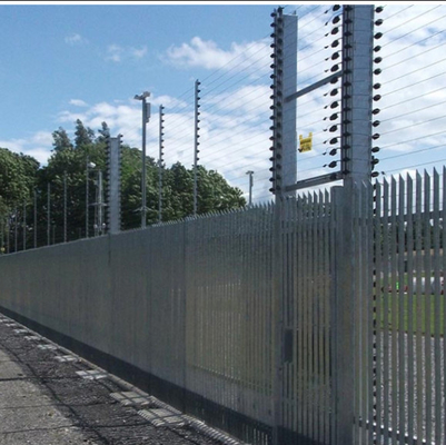 中国の工場熱い浸されたTLWYは鋼鉄柵の防御フェンスに電流を通した