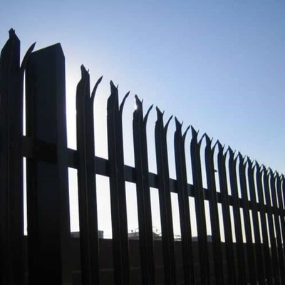 ISO9001 6ftの柵の防御フェンスの粉は容易に集まっていて塗った