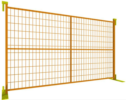 安全で一時的な構造の塀のパネル42ミクロンの2.1x2.4m