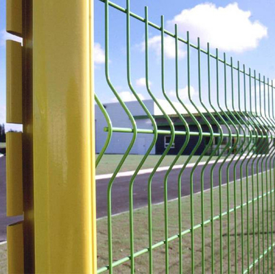 Anping TLWYは3D金網の塀の緑を電流を通したODM OEMに曲げた