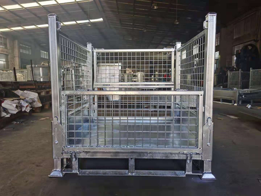 頑丈な600kg産業金網の容器の倉庫の貯蔵の耐久財